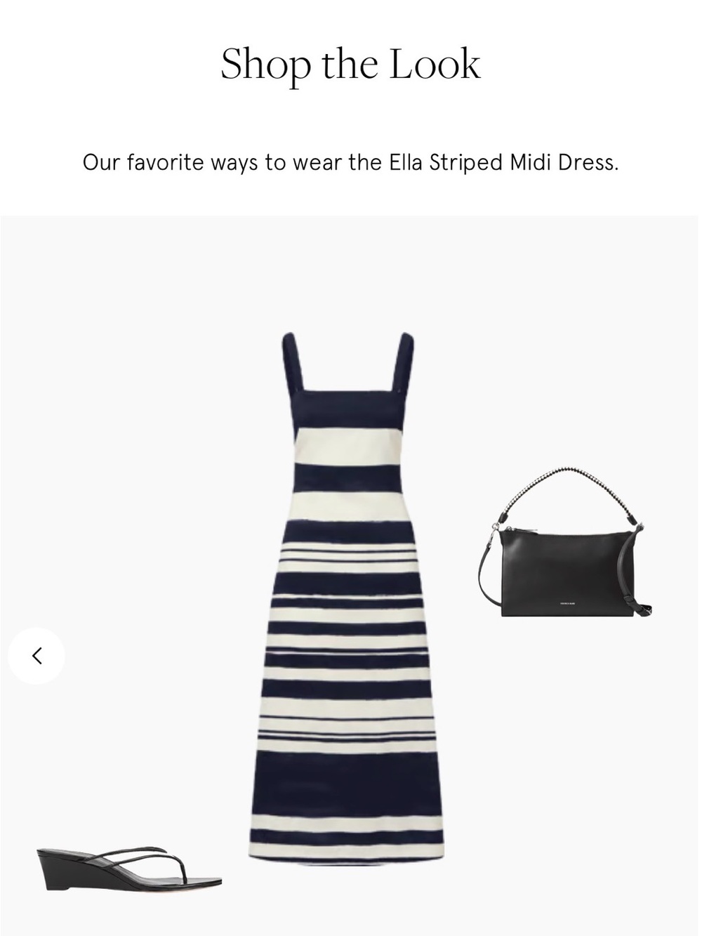 Veronica Beard Ella Striped Midi Dress - Picture 10 of 14
